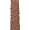 RealRock Skin: Penis Extender, 17.5 cm, brun