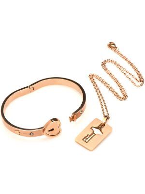 XR Master Series: Cuffed, Locking Bracelet & Key Necklace