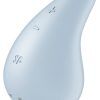 Satisfyer: Dew Drop, Lay-On Vibrator, blå