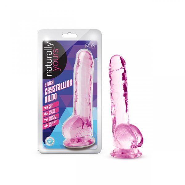 Naturally Yours 20 cm Dildo - Rosa