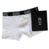 KUNG-kalsong i presentbox, vit, large