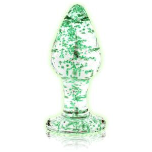 Glass Butt Plug Glow in the Dark