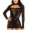 Leg Avenue Mini Dress I Nät - Svart
