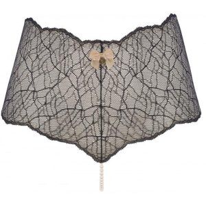 Bracli Sydney Panty Svart Pärlstring