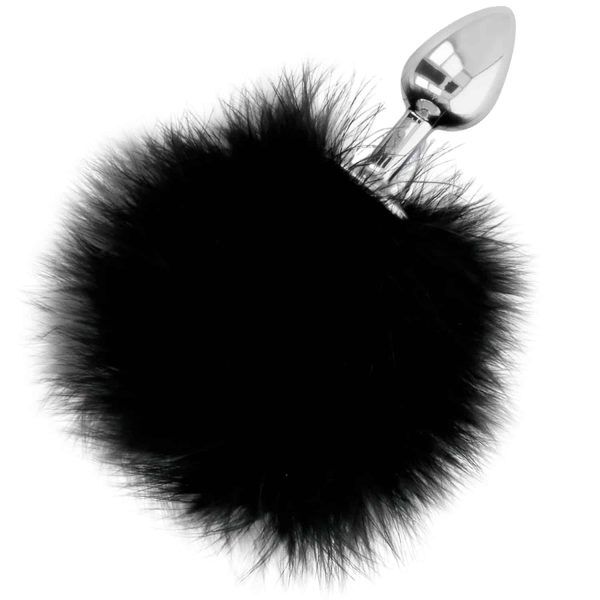 Darkness Anal - Buttplug Analplugg med Svart Svans - 7 cm