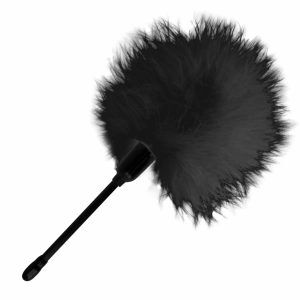 Erotic Stimulating Pen - Fjäder Kittlare 20 cm - Svart