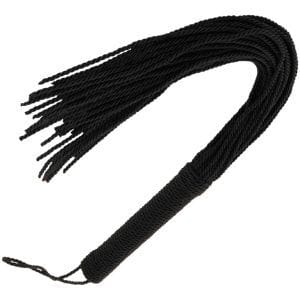 Bondage, piska 50 cm - Svart