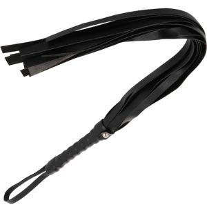 Bondage, piska 45 cm - Svart