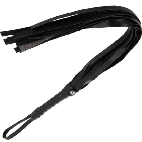 Bondage, piska 45 cm - Svart