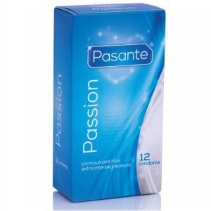 Passion Ribbade Kondomer 12-pack