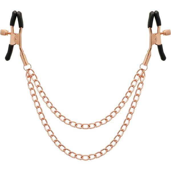 Premium Nipple Clamps - Bröstklämmor med kedja