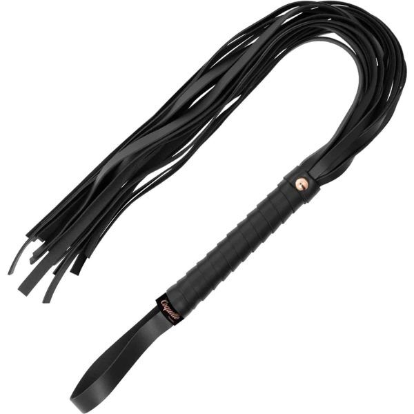 Flogger - Läderpiska - Svart