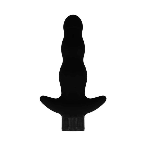 Öhmama! Analplugg med Vibrator - Buttplug Svart 12 cm