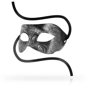 Öhmama! Ögonmask i grekisk stil - Silvergrå