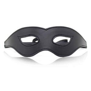 2 Cat Mask - Ögonmask i Veganskt läder - Svart