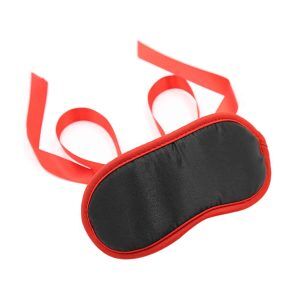 Öhmama! Ögonmask med röda kanter