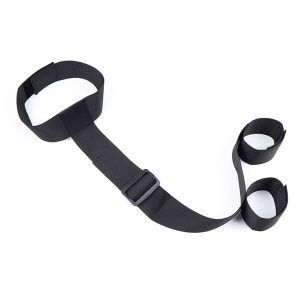 Halsband Choker med Handbojor - Svart