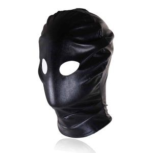 Öhmama! Fetish - Heltäckande Ansiktsmask med endast hål för ögonen - Svart