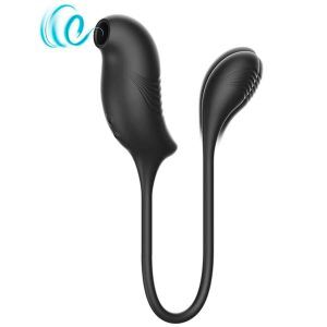 Magic Klitoris Suction Stimulator & Vibrator - Svart