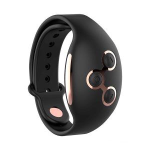 Klocka - Fjärrkontroll med Watchme Wireless Technology - Jet Black & Koppar