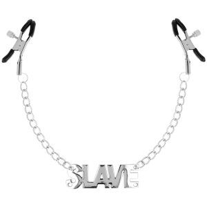 Öhmama! Fetish Nipple Clamps - Bröstklämmor med kedja - "Slave"