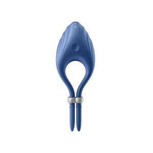 Satisfyer - Duellanten Penisring med Vibrator - Blå