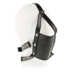 Öhmama! Fetish Ansiktssele med Munkavel & Ball Gag - Svart