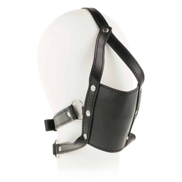 Öhmama! Fetish Ansiktssele med Munkavel & Ball Gag - Svart