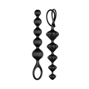 Satisfyer - Love Beads Analkulor - Svart