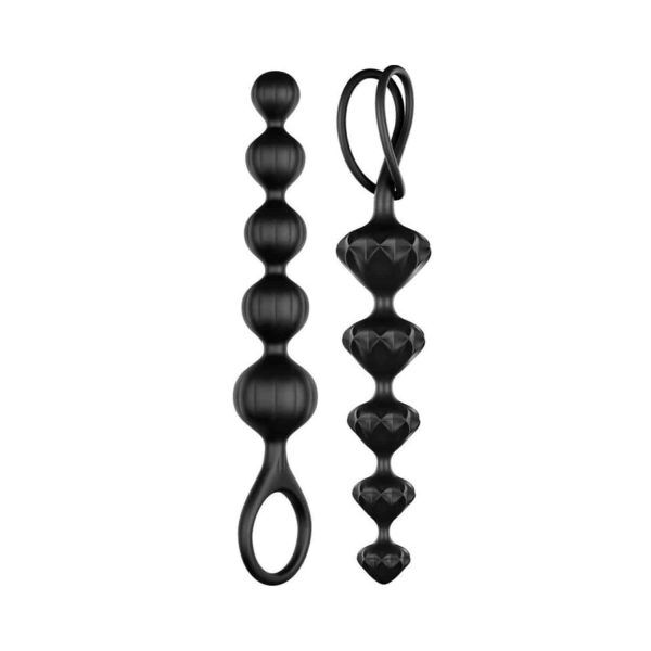 Satisfyer - Love Beads Analkulor - Svart