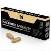 Max Pause & Vitality - Fördröjer utlösning hos män, Kosttillskott - 4 tabletter