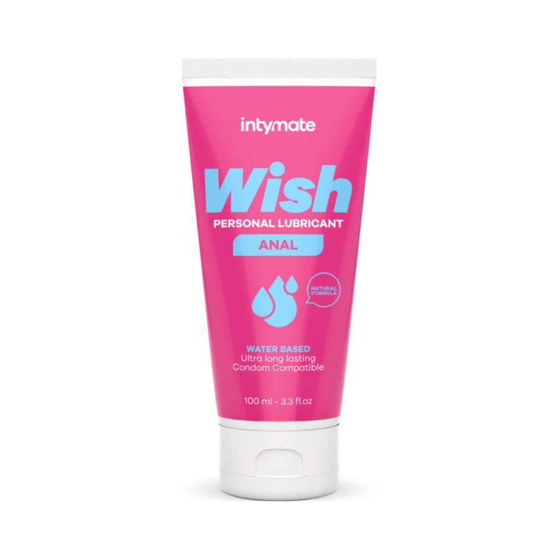 Intymate - Wish Anal - Vattenbaserad Glidmedel för Analsex 100 ml