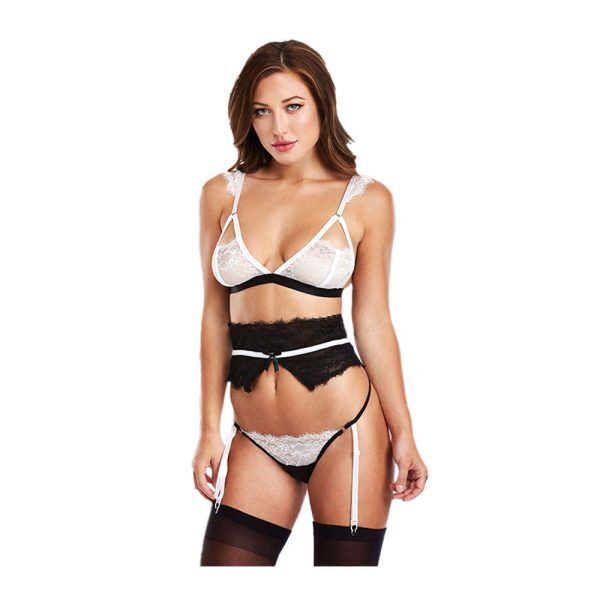 Turn Down Service French Maid Set 3 Delar-Queen Size