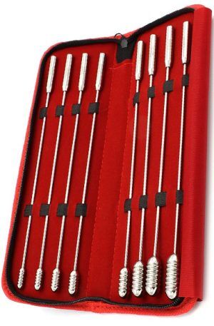 Urethral Sound Dilator Groved Beads 8-pcs Set Dilator paket