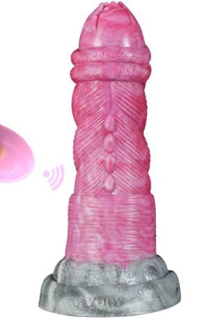 Pink Alien Luminara Vibrating Dildo 20,5 cm Dragon dildo