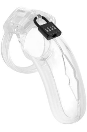 Lockdown Chastity Cage Clear Large Kyskhetsbur
