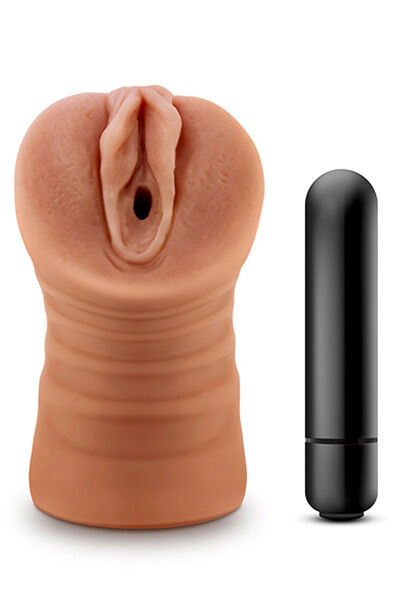 M For Men Julieta Mocha Masturbator med vibration