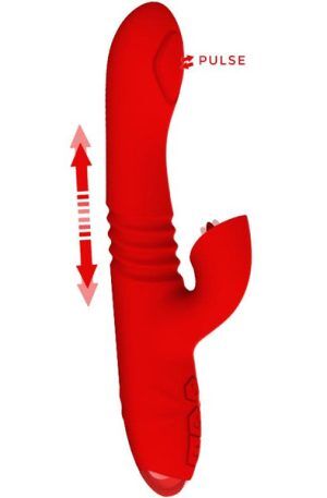 Engily Ross Velvet Vibe With Thrusting & Pulse Vibrator