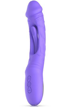 Flax Vibrating Dildo With G-Spot Stimulator G-punktsvibrator