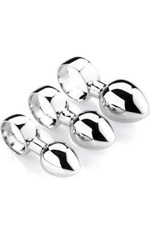 Zenn Set Of 3 Anal Finger Plugs Analplugg med dragring