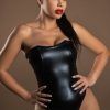 Wetlook Bustier Body M Bodies