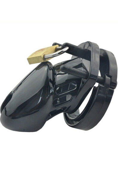 Cocklock Chastity Cage Mini Locky Black 6 x 3,2 cm Kyskhetsbur