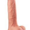 Dual Layer Platinum Silicone Cock 25 cm Dildo