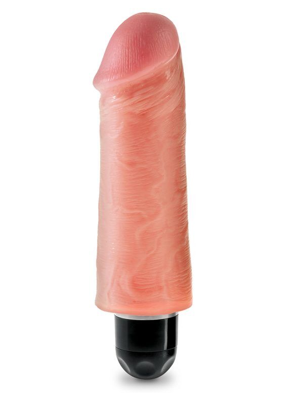 King Cock 5 Inch Vibr Stiffy Flesh