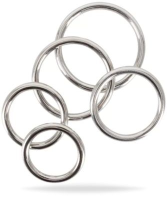 Bad Kitty Set of 5 Cock Rings