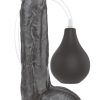 Lovetoy Squirt Extreme Dildo Black 25,5cm Sprutande dildo