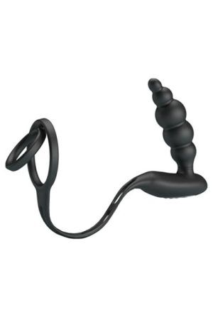 Pretty Love Vibration Penis Sleeve III Black Prostatavibrator