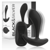 black and silver vibrerande plug