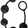 black velvet anal beads