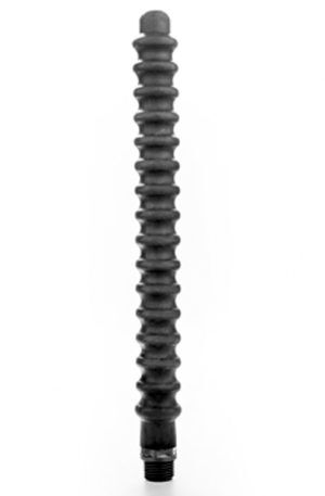 All Black Silicone Anal Douche SA07 Duschmunstycke